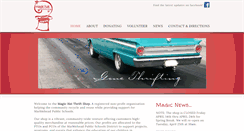 Desktop Screenshot of magichatthriftshop.com